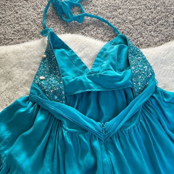 vintage 100% silk dress - Picture 4 of 6